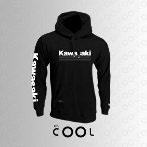 BUZO KAWASAKI black and white / Reflectivo